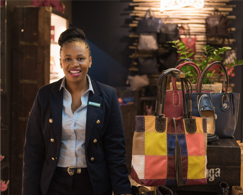 Tsonga store staff always greet with a smile