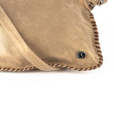 Rantu : Ladies Leather Crossbody Handbag in Beige Spirit