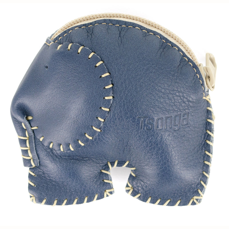 Elephant Coin Purse in Assorted Leathers