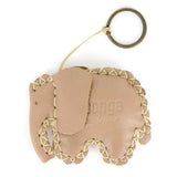 Elephant Key Ring in Assorted Leathers