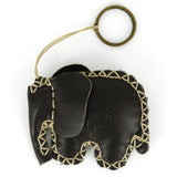 Elephant Key Ring in Assorted Leathers