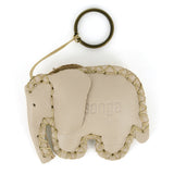 Elephant Key Ring in Assorted Leathers