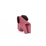 Parva : Small Elephant Family Accessory in Pink Leather
