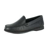 Matatiele : Ladies Leather Moccasin in Black Natan