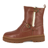 Gabarone : Ladies Leather 100% Wool-Lined Boot in Suede Cayak