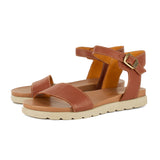 Shebelle : Ladies Leather Sandal in Suede Cayak