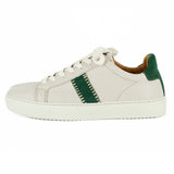 Tripoli : Ladies Leather Sneaker in Cream Cayak Pine Velutto