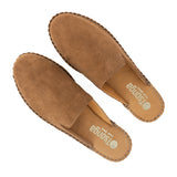 Ukubasa : Ladies Leather Slip-on Espadrille in Donkey Velutto