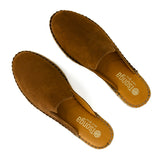 Ukubasa : Ladies Leather Slip-on Espadrille in Donkey Velutto