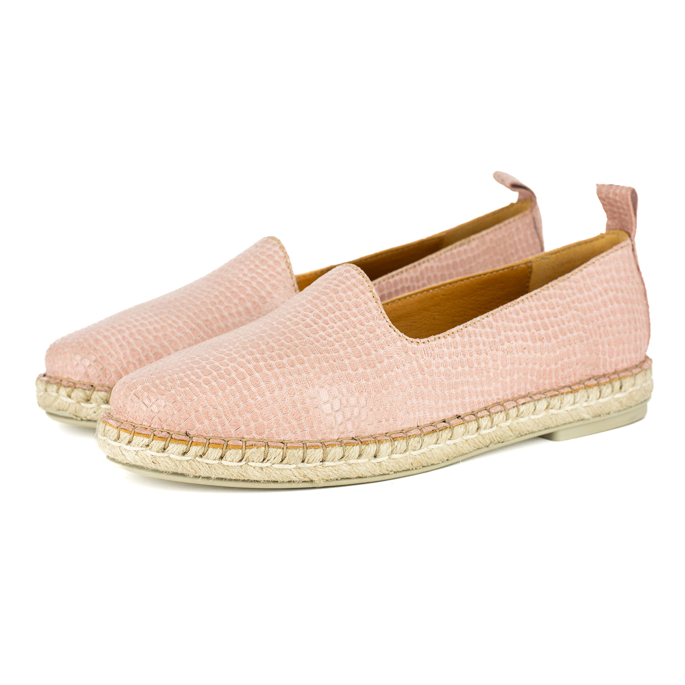 Indzima : Ladies Leather Espadrille Shoe in Foster Coco Lux – Tsonga