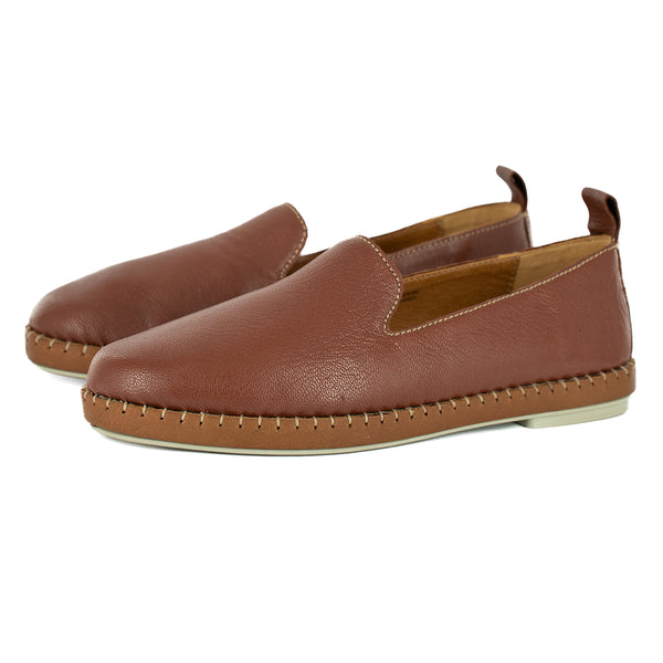 Solwezi : Ladies Leather Shoe in Suede Cayak