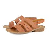 Marico : Ladies Leather Sandal in Oak Nappa