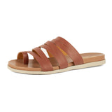 Abuye : Ladies Leather Sandal in Suede Cayak