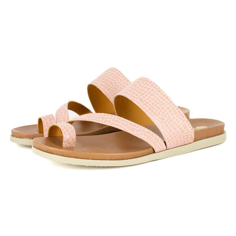 Ningizimu : Ladies Leather Sandal in Foster Coco Lux