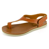 Ukumosa : Ladies Leather Sandal in Oak Cayak