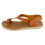 Ukumosa : Ladies Leather Sandal in Oak Cayak