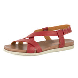 Sadani : Ladies Leather Sandal in Valentine Cayak