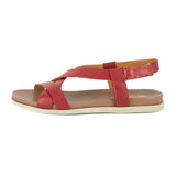 Sadani : Ladies Leather Sandal in Valentine Cayak