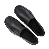 Banakho : Mens Leather Moccasin in Black Natan