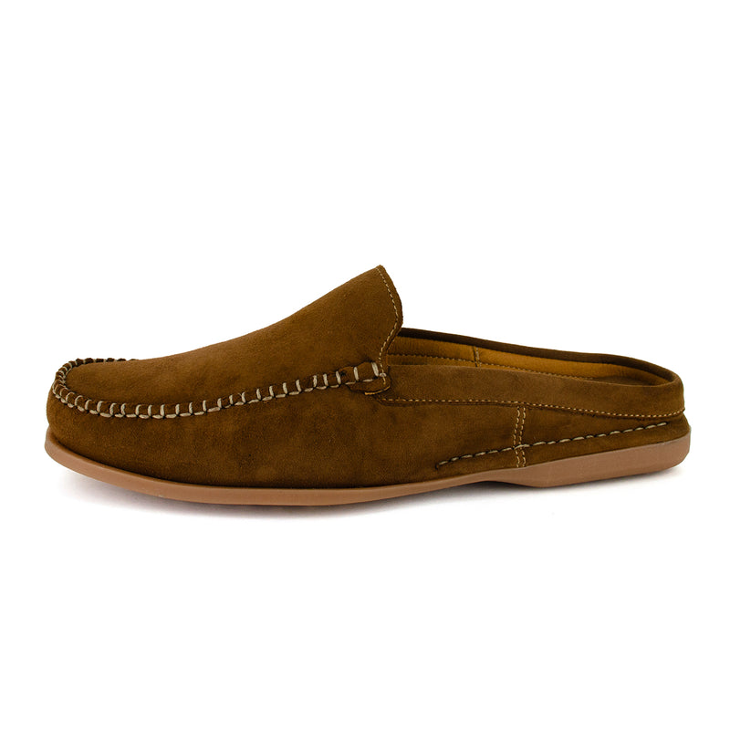 Bakgatla : Mens Leather Mule in Donkey Velutto