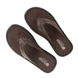 Kwaduma : Men's Leather Sandal in Choc Natan