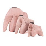 Peaches : Medium Elephant Family Accessory in Foster Leather