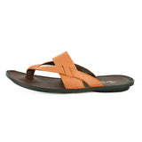 Mulanje : Men's Leather Sandal in Oak Natan