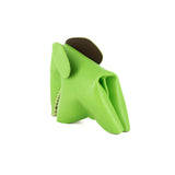 Peaches : Medium Elephant Family Accessory in Green Leather