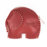 Elephant Coin Purse in Assorted Leathers