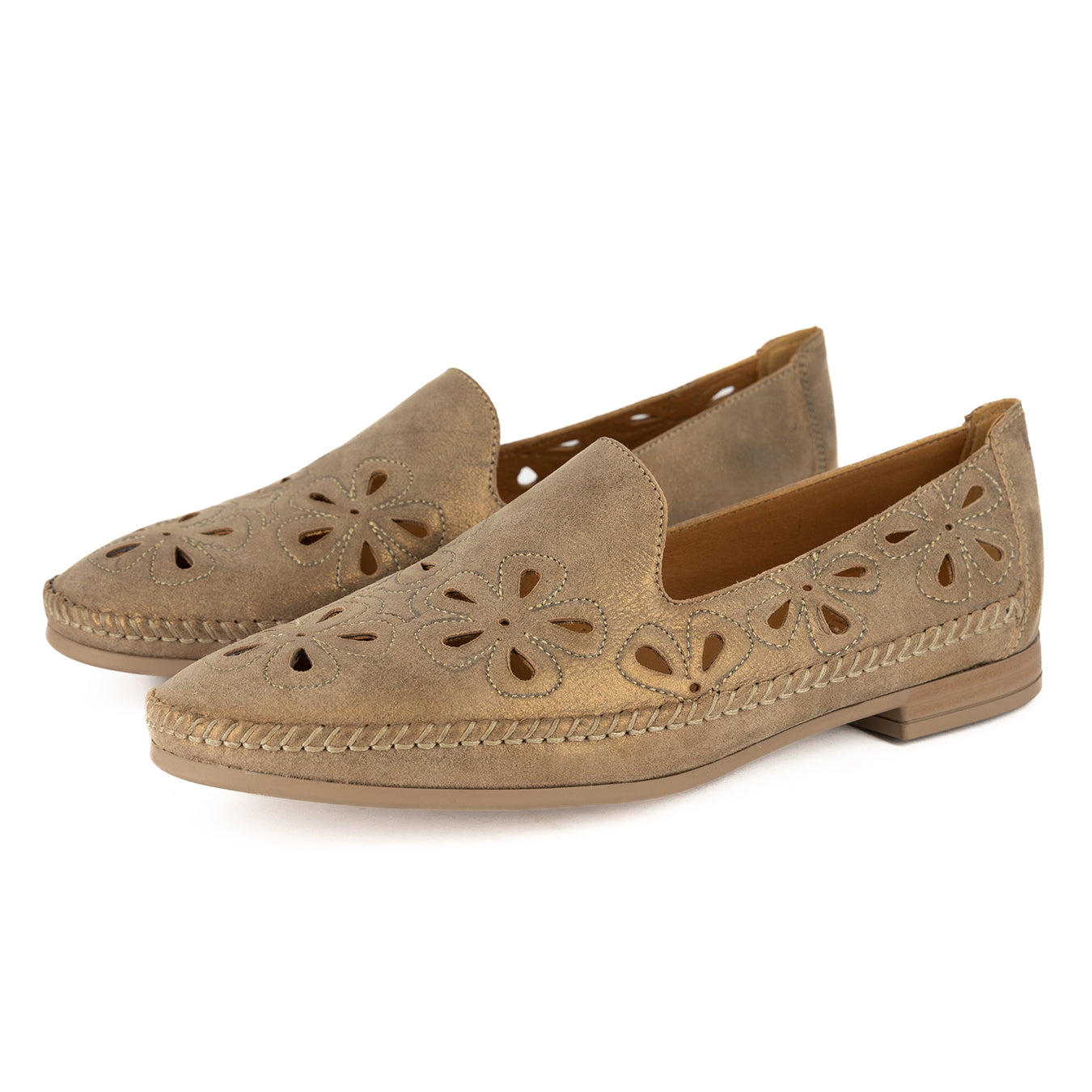 Balulekile : Ladies Leather Shoe in Beige Spirit – Tsonga