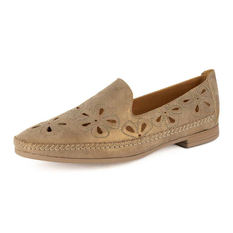 Balulekile : Ladies Leather Shoe in Beige Spirit