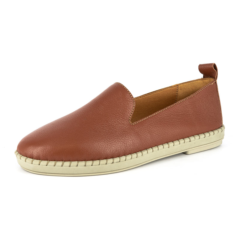 Induduzo : Ladies Leather Shoe in Suede Cayak