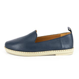 Induduzo : Ladies Leather Shoe in Denim Cayak