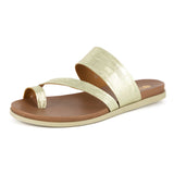 Ningizimu : Ladies Leather Sandal in Indocine Brio