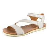 Umgodlo : Ladies Leather Sandal in Quarry Cayak