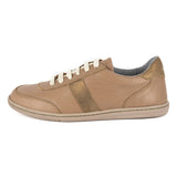 Kwaru : Ladies Leather Sneaker in Timber Cayak & Beige Spirit