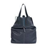 Ncumisa : Leather Backpack in Navy Relaxa