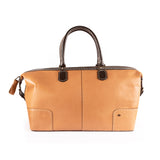 Sechaba : Leather Travel Bag in Hazel Relaxa